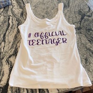 Official teenager tank